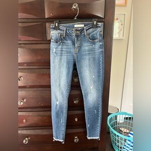 Ankle Cut Skinny Jeans